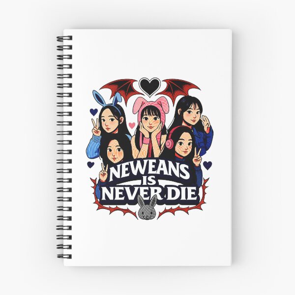 Item preview, Newjeans Is Never Die – Cute Bunny & Bat Wing K-Pop Fan designed and sold by Roblox222.
