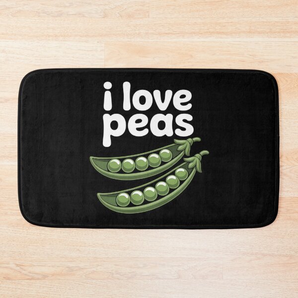 Item preview, I Love Peas Fun Vegetable Enthusiast designed and sold by Shannon Bosley.