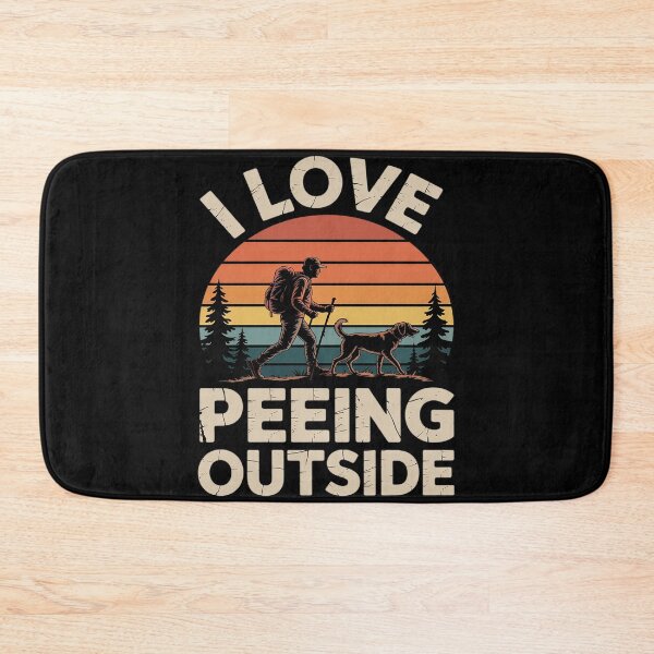 Item preview, I Love Peeing Outside - Funny Hiking Hilarious Camping designed and sold by Shannon Bosley.