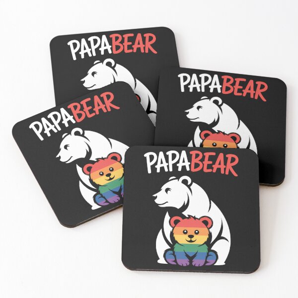 Item preview, Bear Pride Rainbow Dad Gay Lesbian LGBTQ+ designed and sold by diogadisecve.
