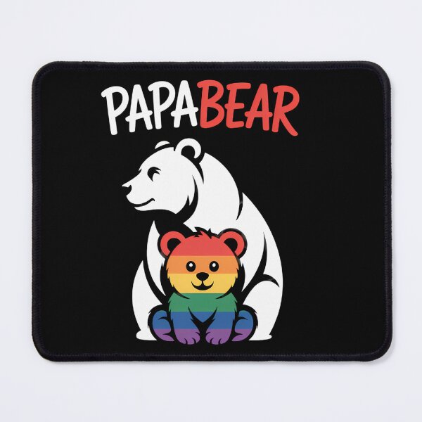 Item preview, Bear Pride Rainbow Dad Gay Lesbian LGBTQ+ designed and sold by diogadisecve.