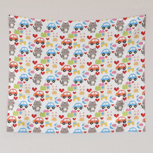 Item preview, Playful Toy Collection Seamless designed and sold by KJackArtwork.