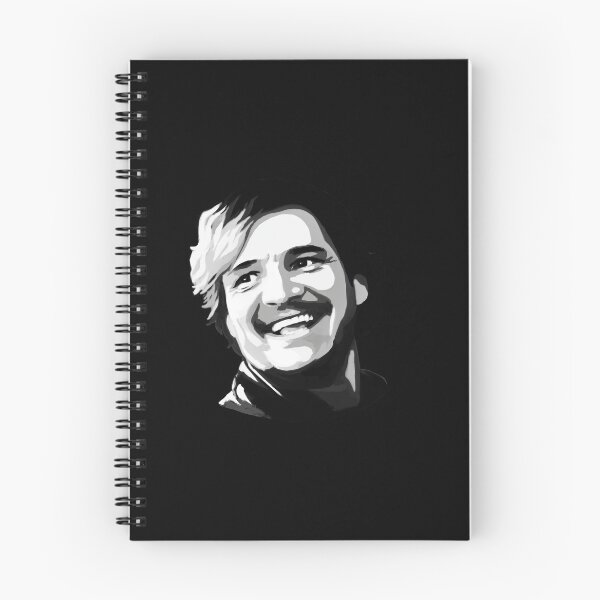 Item preview, Pedro Pascal Black And White Smiling designed and sold by Shaunthesheep41.