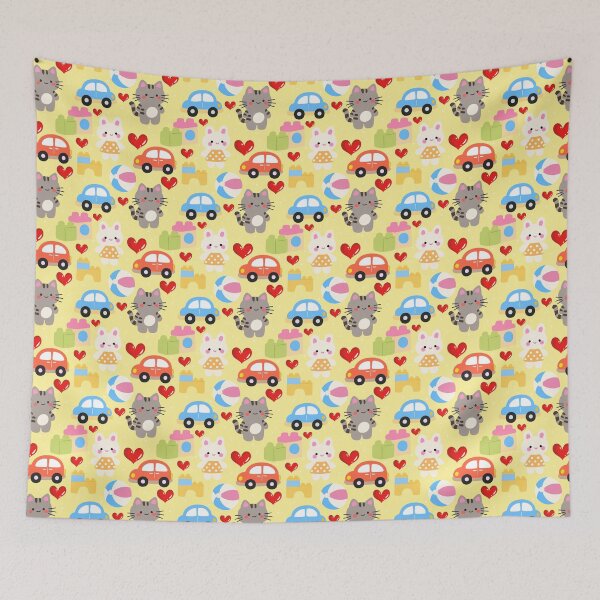 Item preview, Playful Toy Collection Seamless designed and sold by KJackArtwork.