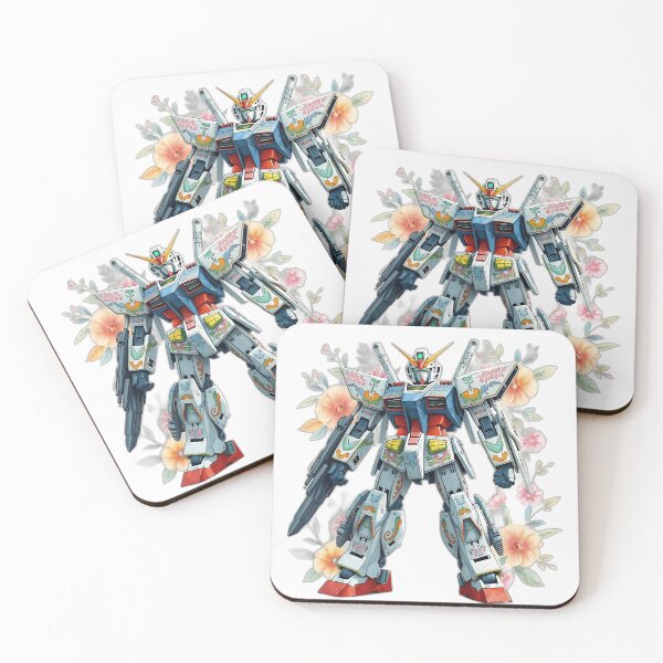 Item preview, Vibrant Gunpla with Vintage Floral Accents designed and sold by sharon1210.