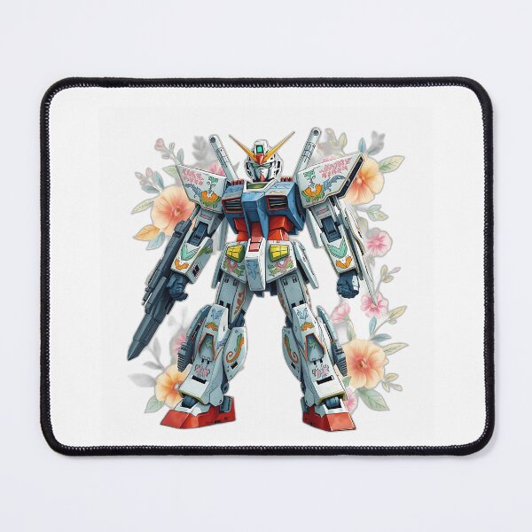 Item preview, Vibrant Gunpla with Vintage Floral Accents designed and sold by sharon1210.