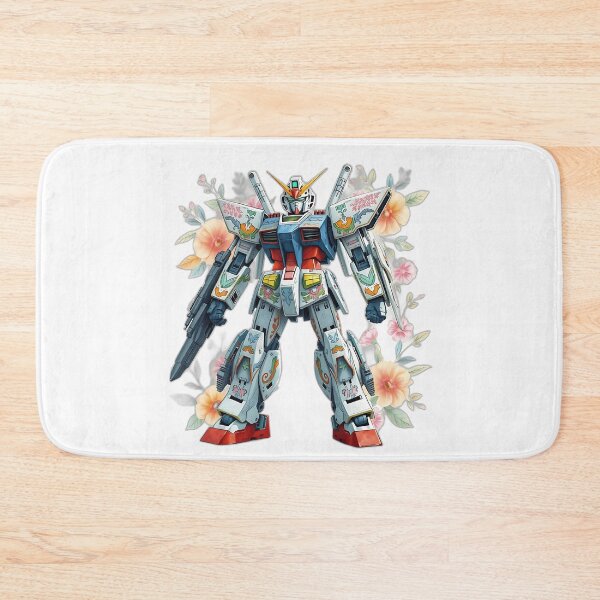 Item preview, Vibrant Gunpla with Vintage Floral Accents designed and sold by sharon1210.