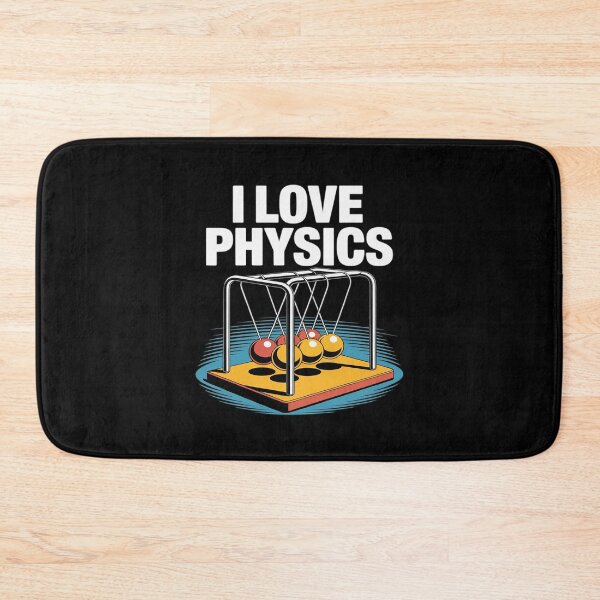 Item preview, I Love Physics Newton's Cradle Lovers designed and sold by Shannon Bosley.
