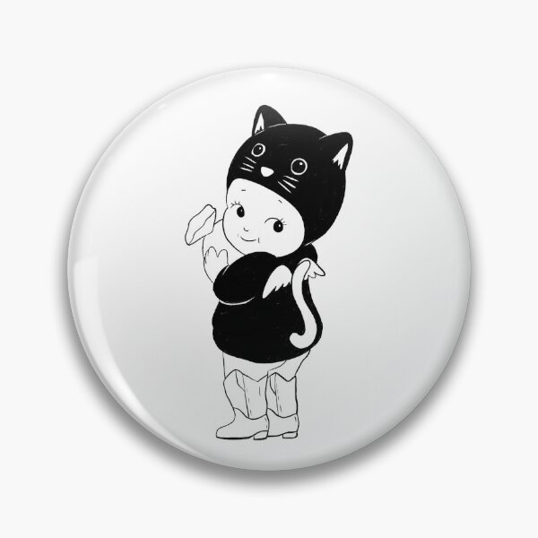 Item preview, halloween cherub cat designed and sold by delicate-pov.
