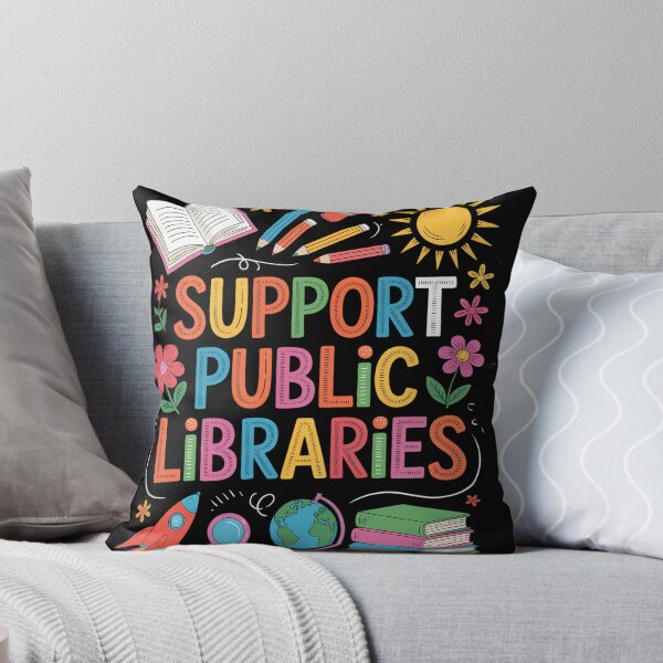 Item preview, Book Lovers Support Library Bookworm designed and sold by waislumekinwye.
