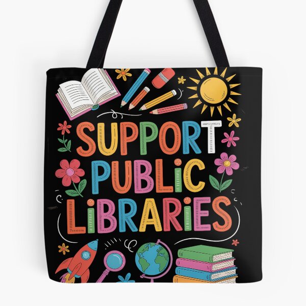 Item preview, Book Lovers Support Library Bookworm designed and sold by waislumekinwye.