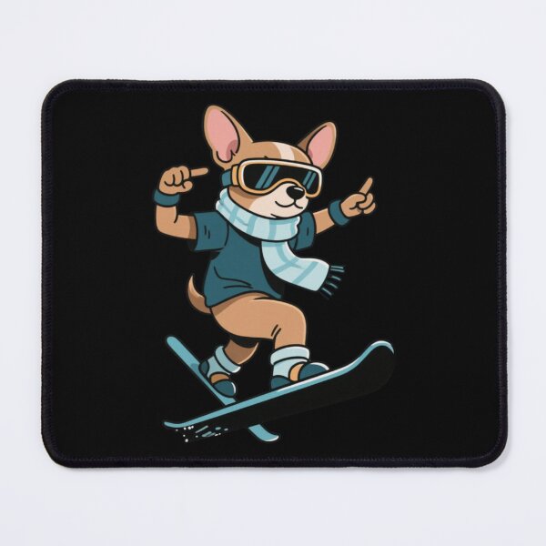 Item preview, Cool Snowboarding Dog Cartoon designed and sold by mvm-shop.