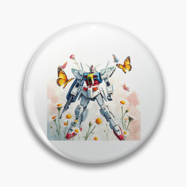 Artikelvorschau, Gunpla-Modell in Pastellfarben mit Schmetterlingen entworfen und verkauft von sharon1210.