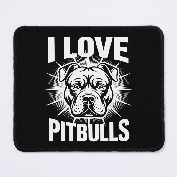 Item preview, I Love Pitbulls Fierce Loyal Companions designed and sold by Shannon Bosley.