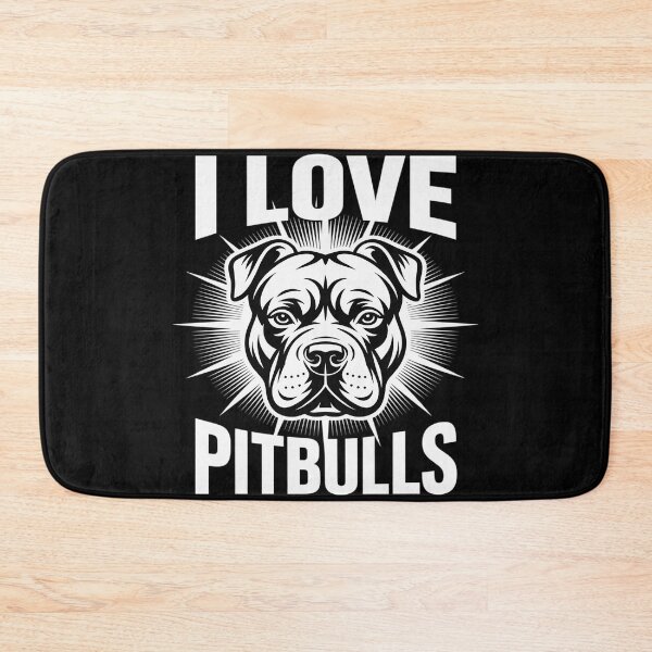 Item preview, I Love Pitbulls Fierce Loyal Companions designed and sold by Shannon Bosley.