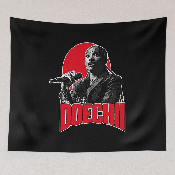 Item preview, Bold Red Title Hip Hop Poster With Microphone designed and sold by Daftpunkk155.