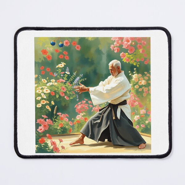 Item preview, Aikido Master in Blooming Garden designed and sold by sharon1210.