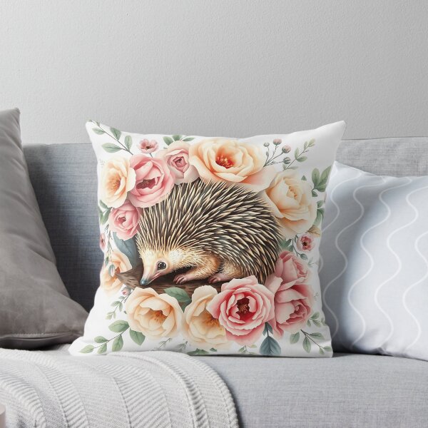 Item preview, Echidna Among Pastel Vintage Flowers designed and sold by sharon1210.