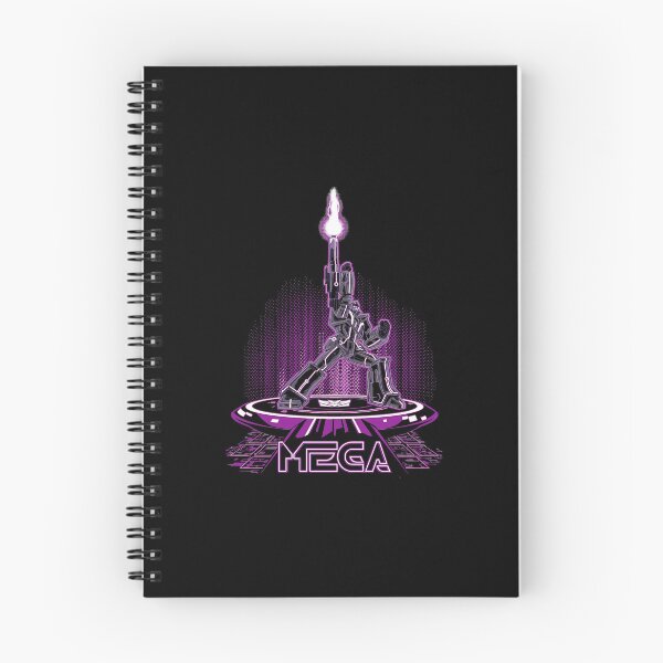 Item preview, Unicron Tower Synthwave Sci Fi Emblem designed and sold by LaurenceLeroux.