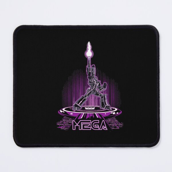 Item preview, Unicron Tower Synthwave Sci Fi Emblem designed and sold by LaurenceLeroux.