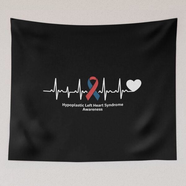 Item preview, Heartbeat Hypoplastic Left Heart Syndrome Warrior designed and sold by catsdothingz.