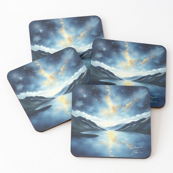 Item preview, Galaxy Inspired Queenstown NZ Scene designed and sold by sharon1210.