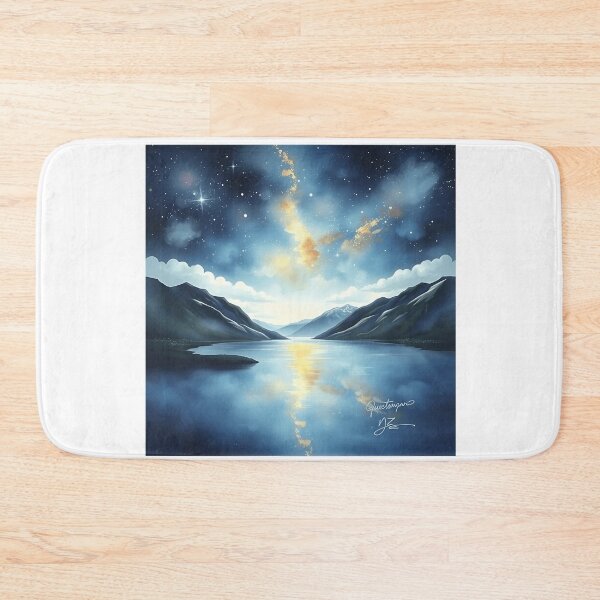 Item preview, Galaxy Inspired Queenstown NZ Scene designed and sold by sharon1210.