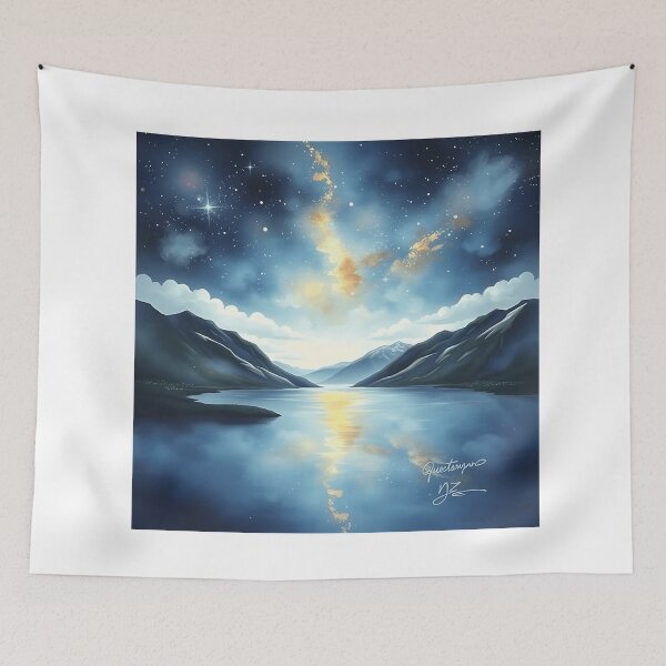 Item preview, Galaxy Inspired Queenstown NZ Scene designed and sold by sharon1210.