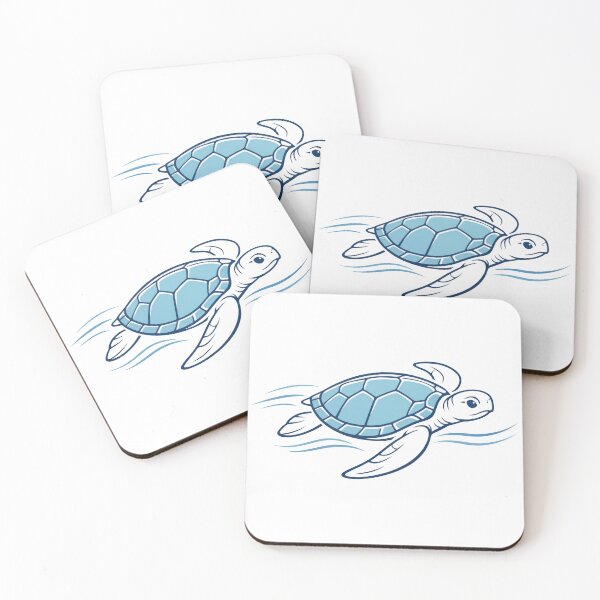 Item preview, Sea Turtle Line Art Serene Ocean Waves Minimalism designed and sold by zoughlal.
