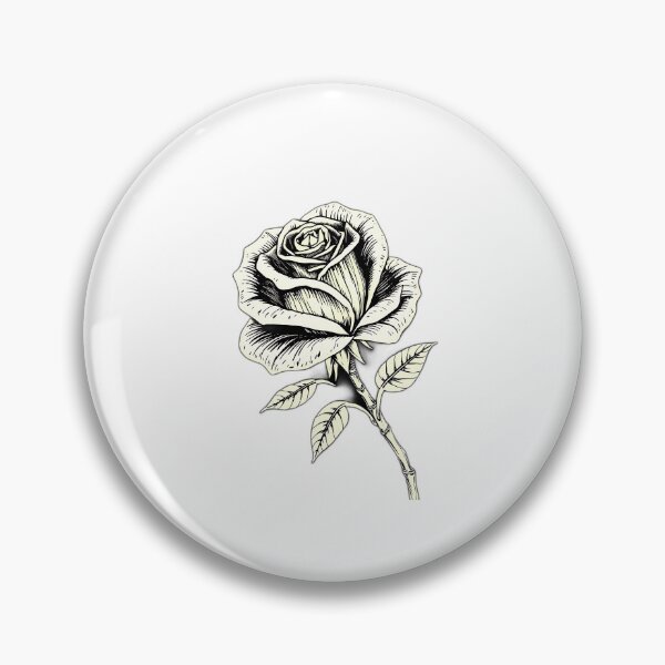 Item preview, Glow-in-the-Dark Skeletal Yorkshire Rose designed and sold by sharon1210.