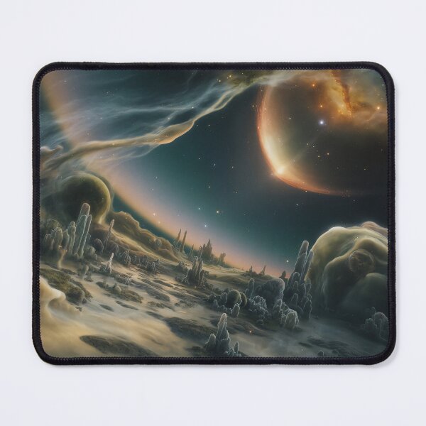 Item preview, Surreal Cosmic Landscape of a Distant Planet designed and sold by KiraChie.