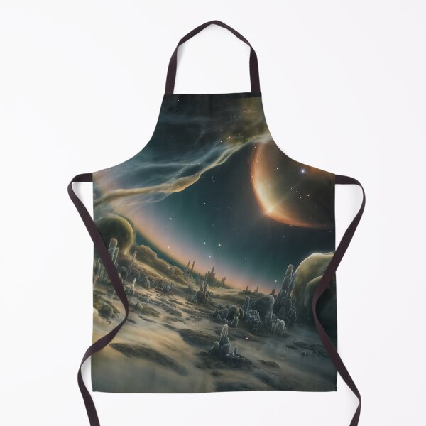 Item preview, Surreal Cosmic Landscape of a Distant Planet designed and sold by KiraChie.