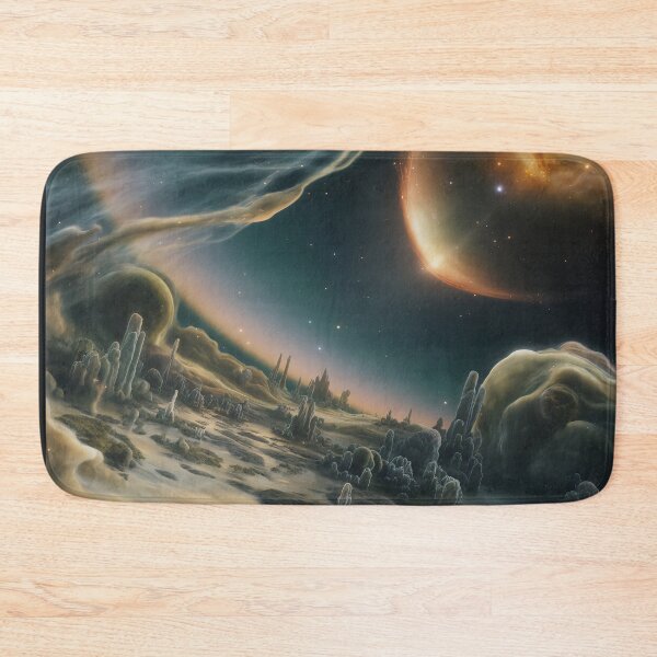 Item preview, Surreal Cosmic Landscape of a Distant Planet designed and sold by KiraChie.