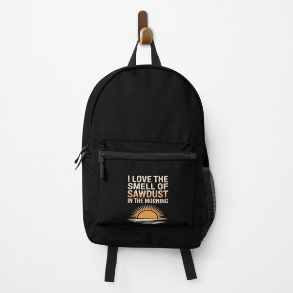 Item preview, I Love Smell Sawdust Morning Stencil designed and sold by Shannon Bosley.