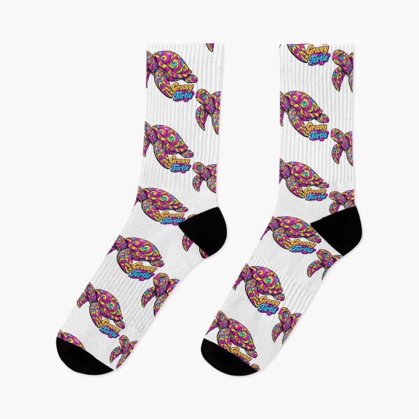 Item preview, Psychedelic 70s Sea Turtle Groovy Swirl Pattern designed and sold by zoughlal.