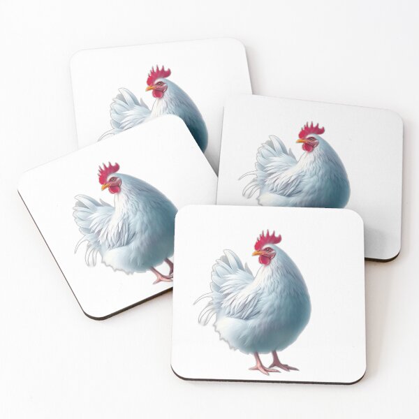Item preview, Christmas Bin Chicken in Teal and Lavender designed and sold by sharon1210.