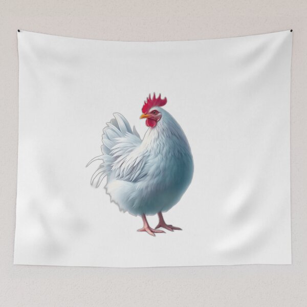 Item preview, Christmas Bin Chicken in Teal and Lavender designed and sold by sharon1210.