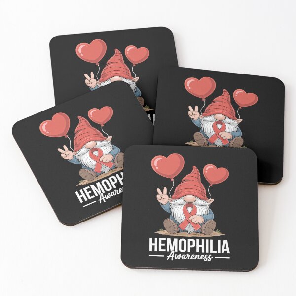 Item preview, Hemophilia Awareness Gnome designed and sold by catsdothingz.