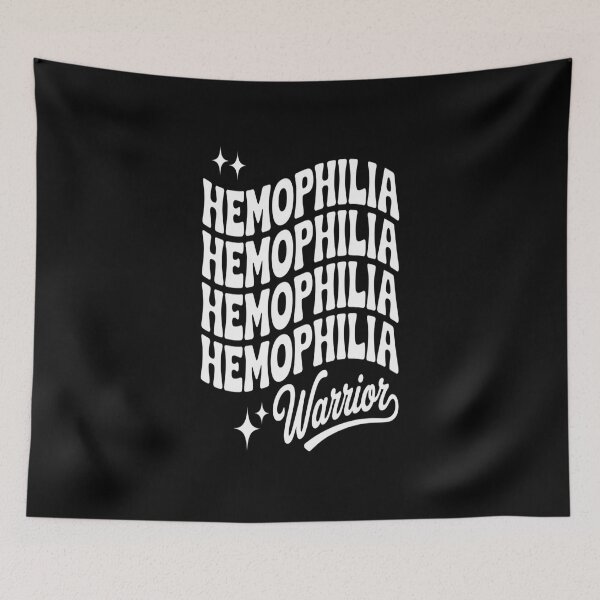 Item preview, Hemophilia Awareness Red Ribbon Blood Disorder Support designed and sold by catsdothingz.