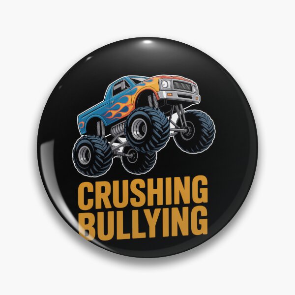 Item preview, Crushing Bullying Car Monster Truck Unity Day designed and sold by comptorasunfia.