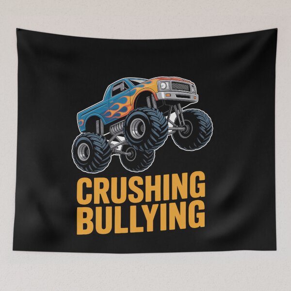 Item preview, Crushing Bullying Car Monster Truck Unity Day designed and sold by comptorasunfia.