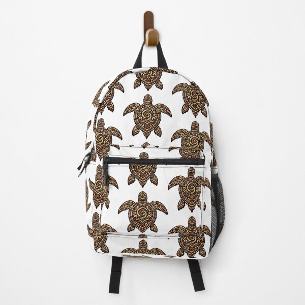 Item preview, Bold Tribal Sea Turtle Iconic Pattern Filled Silhouette designed and sold by zoughlal.