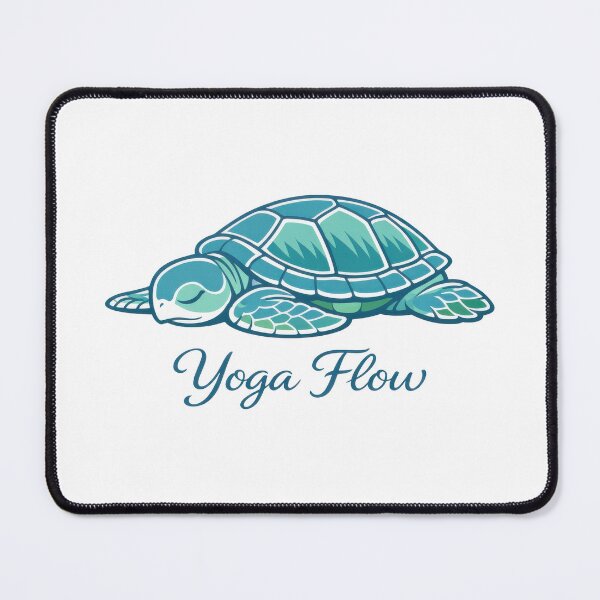 Item preview, Yoga Sea Turtle Pose Serene Linework Yoga Flow designed and sold by zoughlal.