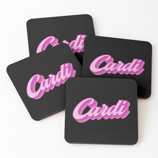 Item preview, Cardi B Bold Pink Logo Text Concept designed and sold by Roblox215.