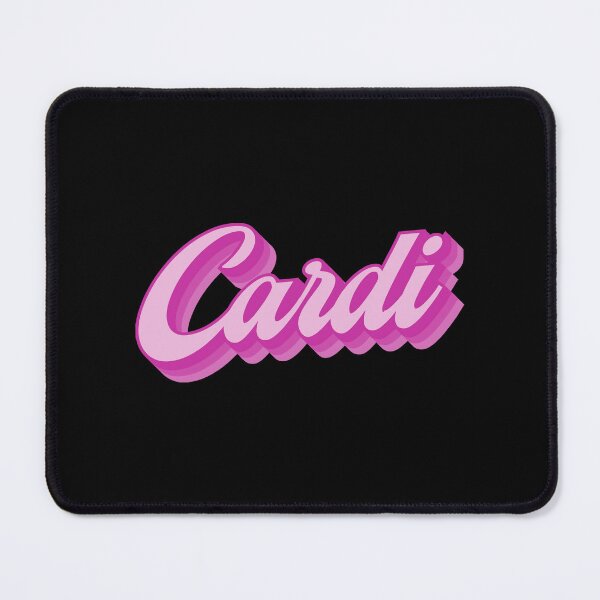 Item preview, Cardi B Bold Pink Logo Text Concept designed and sold by Roblox215.