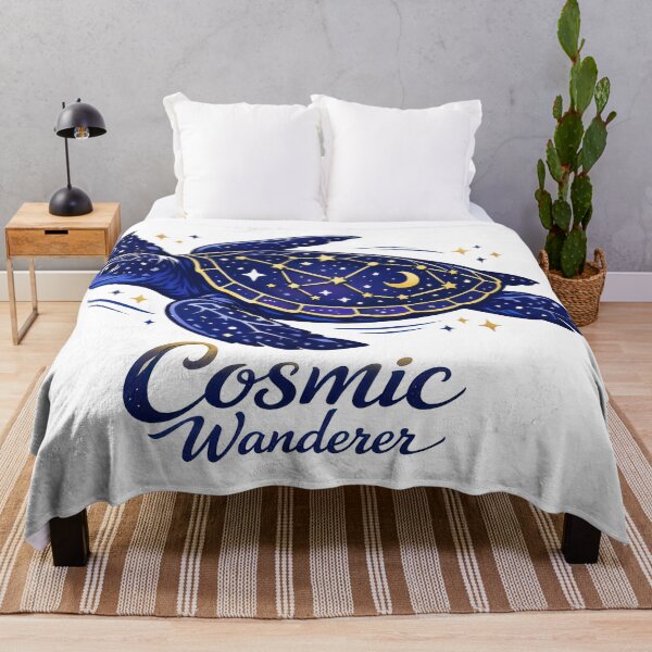 Item preview, Cosmic Sea Turtle Constellation Shell Cosmic Wanderer designed and sold by zoughlal.