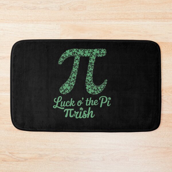 Item preview, St Patricks Day Funny Pi T-Shirt Luck O' The Pi-Rish designed and sold by catsdothingz.