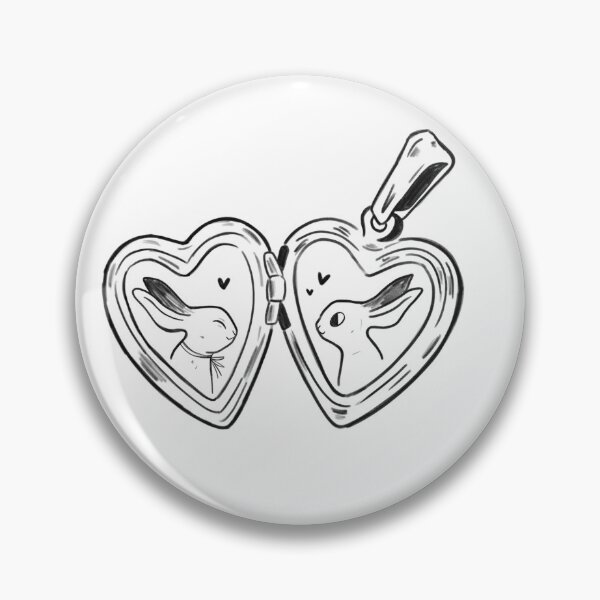 Item preview, heart locket bunnies designed and sold by delicate-pov.