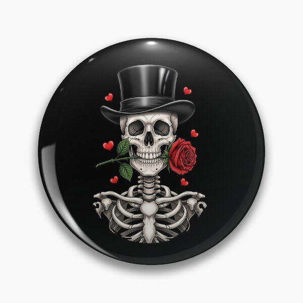 Item preview, Let me be your Valentine's Day Skull designed and sold by OlakunleOloroz.