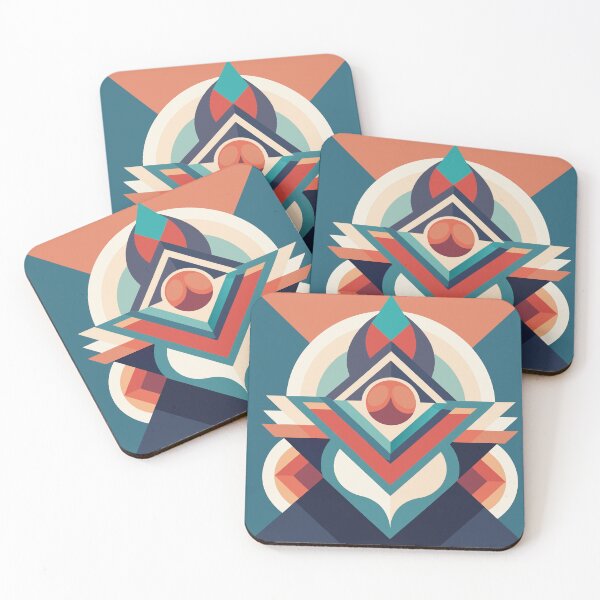 Item preview, Geometric Totem Abstract designed and sold by Jirada.